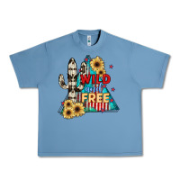 Pebble Blue Wıld and Free Urban Heavy Tee - JahusDesignShop