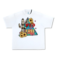 White Wıld and Free Urban Heavy Tee - JahusDesignShop