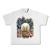 Lunar Rock Born to be free 4th of july Urban Heavy Tee - HowdyJamesFarm