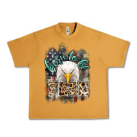 Peanut Butter Born to be free 4th of july Urban Heavy Tee - HowdyJamesFarm