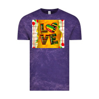 Cloud Purple juneteenth love Vintage Tee - TumblerDesignByShophia