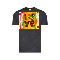 Vintage Black juneteenth love Vintage Tee - TumblerDesignByShophia