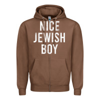 Chestnut hanukkah nice jewish boy cool chanukah festival jewish gift t shirt Zipper Hoodie - minhPixels