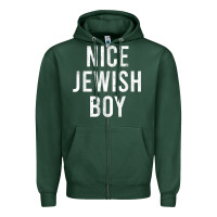 Sports Green hanukkah nice jewish boy cool chanukah festival jewish gift t shirt Zipper Hoodie - minhPixels