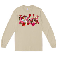 Mushroom Love Valentine's Day Long Sleeve Tee - HowdyJamesFarm