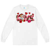 White Love Valentine's Day Long Sleeve Tee - HowdyJamesFarm