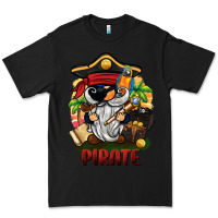 Black pirate gnome Premium Tee - BarkalooDesign
