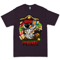 Plum pirate gnome Premium Tee - BarkalooDesign