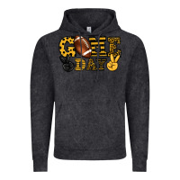 Vintage Black Game day yellow and black team color Vintage Hoodie - HowdyJamesFarm