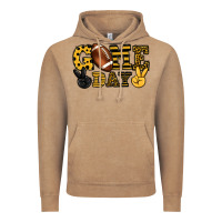 Vintage Coffee Game day yellow and black team color Vintage Hoodie - HowdyJamesFarm