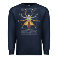 Navy Zenyatta Óvérwátch Zenyatta My Balls Funny Gifts Graphic Premium Sweatshirt - minhPixels