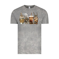 Cloud Rock skeleton coffee Vintage Tee - Jasminsmagicworld