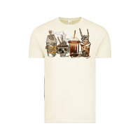 Vintage Arctic skeleton coffee Vintage Tee - Jasminsmagicworld