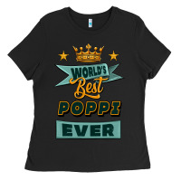 Black world's best poppi ever Ladies Tee - Jasminsmagicworld