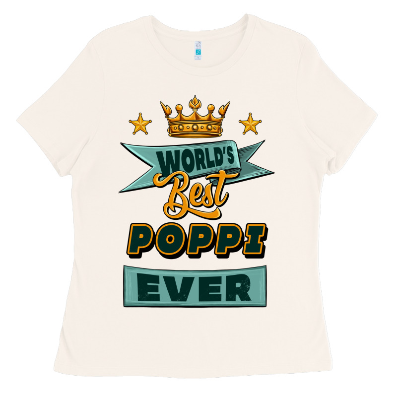 World's Best Poppi Ever Ladies Tee by Jasminsmagicworld | Teevron