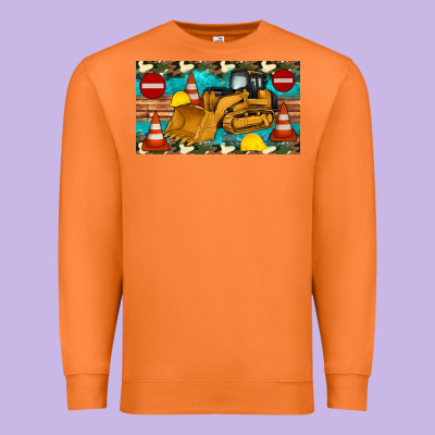 Bulldozer Sippy Premium Sweatshirt Designed By Artiststas