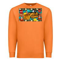 Carrot bulldozer sippy Premium Sweatshirt - Artiststas