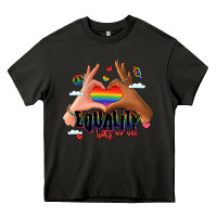 Asphalt equality hurts no one lgbtq hands Heavy Core Tee - LillyAllenDesigns