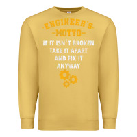 Antique Gold engineer engineering mechanical profession electrical gift Premium Sweatshirt - minhPixels