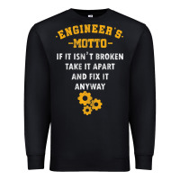 Engineer Engineering Mechanical Profession Electrical Gift Premium Sweatshirt | Teevron
