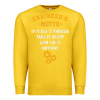 Lemon engineer engineering mechanical profession electrical gift Premium Sweatshirt - minhPixels