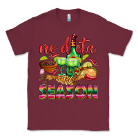 Burgundy No Dieta Season Classic Tee - texasbilliewilder
