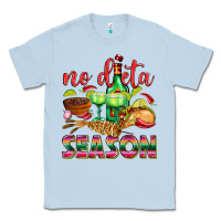Dusty Blue No Dieta Season Classic Tee - texasbilliewilder