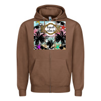 Chestnut Beach Please Zipper Hoodie - CowhideDigitalArt