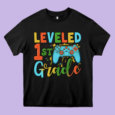 Leveled 1 St Grade Heavy Core Tee Designed By Jahusdesignshop