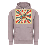 Vintage Zinc retro america Vintage Hoodie - TumblerDesignByShophia