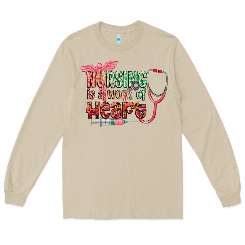 Cowgirl Nursing Is A Work Of Heart Long Sleeve Tee by CowGirlArtShop | Teevron