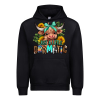 Black just a little dramatic Urban Hoodie - AdoDesignShop