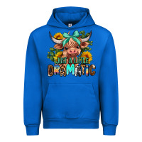 Cobalt just a little dramatic Urban Hoodie - AdoDesignShop