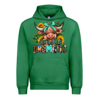 Emerald just a little dramatic Urban Hoodie - AdoDesignShop