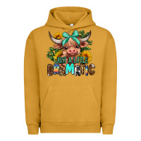 Pigment Peanut Butter just a little dramatic Urban Hoodie - AdoDesignShop