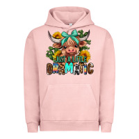 Pigment Salmon just a little dramatic Urban Hoodie - AdoDesignShop