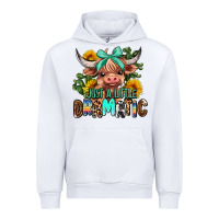 White just a little dramatic Urban Hoodie - AdoDesignShop