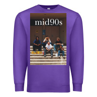 Purple mid 90s movie Premium Sweatshirt - minhPixels