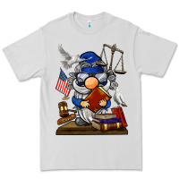 Dove Grey judge  gnome Premium Tee - BarkalooDesign