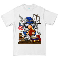 White judge  gnome Premium Tee - BarkalooDesign