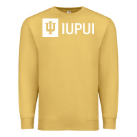 Antique Gold IUPUI, Indiana University Premium Sweatshirt - minhPixels