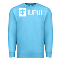 Ocean Blue IUPUI, Indiana University Premium Sweatshirt - minhPixels