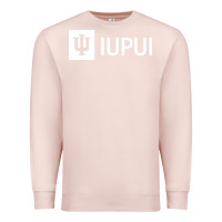 Pale Pink IUPUI, Indiana University Premium Sweatshirt - minhPixels