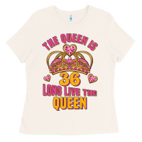 Bone the queen is 36 long live the queen Ladies Tee - Jasminsmagicworld
