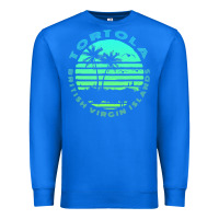 True Royal Bvi Tortola British Caribbean Island Souvenir Premium Sweatshirt - minhPixels