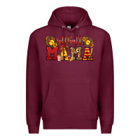 Burgundy softball mama Premium Hoodie - Jasminsmagicworld