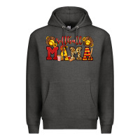 Charcoal Heather softball mama Premium Hoodie - Jasminsmagicworld