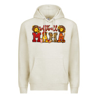 Oatmeal Heather softball mama Premium Hoodie - Jasminsmagicworld