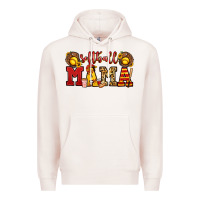 Pale Pink softball mama Premium Hoodie - Jasminsmagicworld