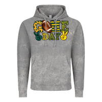 Cloud Rock Game day yellow and green team color Vintage Hoodie - HowdyJamesFarm